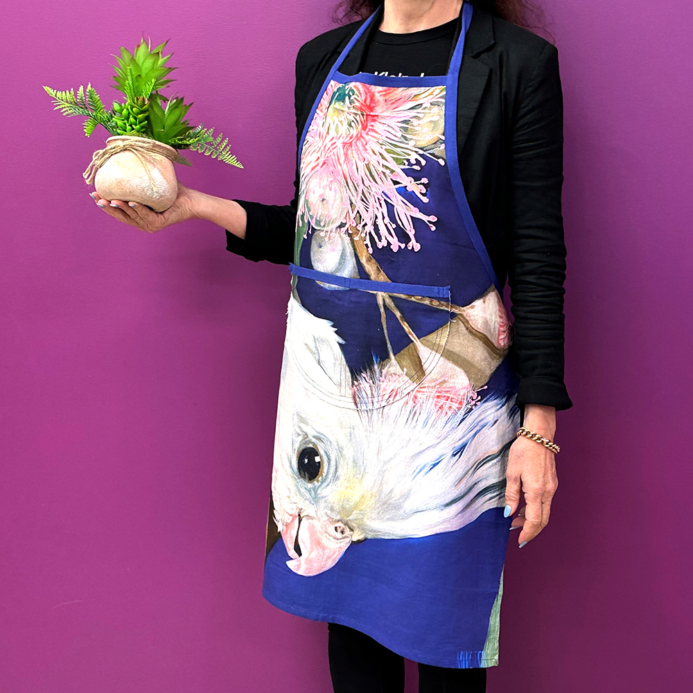 Cotton Apron Dig Print-LAN040