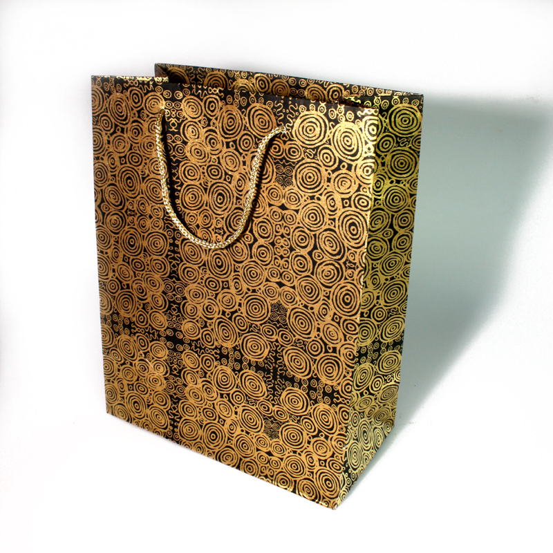 Hand Made Paper Gift Bag Large- 25.5x12.7x33cm (10x5x13in)-NPA937