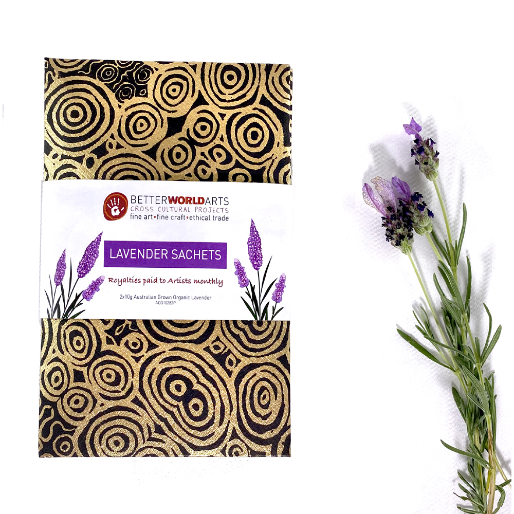 Lavender Sachet 10g x2 (.3oz)-NPA937