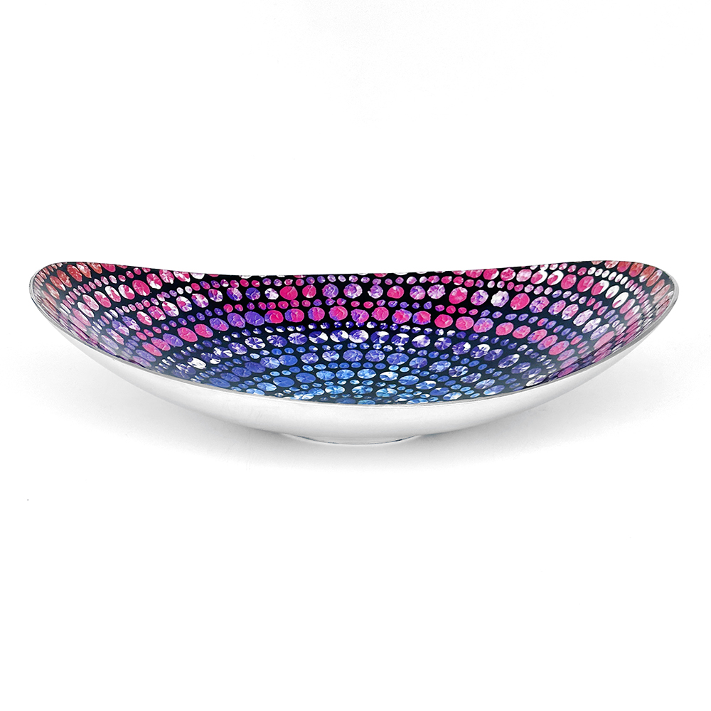 Bowl Boat Aluminium 35 x 25.5 x 7.5cm-OWI711