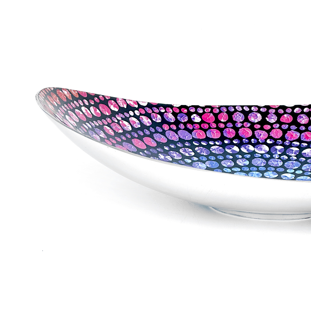 Bowl Boat Aluminium 35 x 25.5 x 7.5cm-OWI711