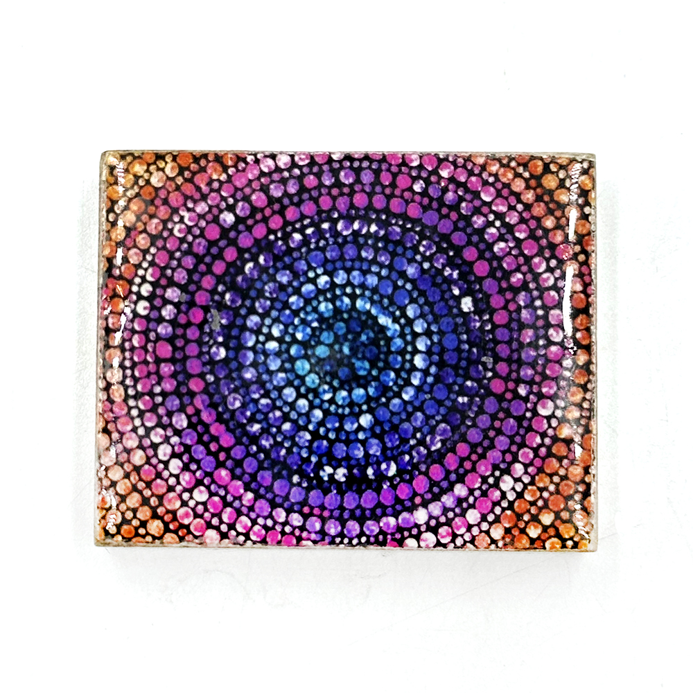 Wooden Fridge Magnet - 5 x 4 x 1.4cm -OWI711