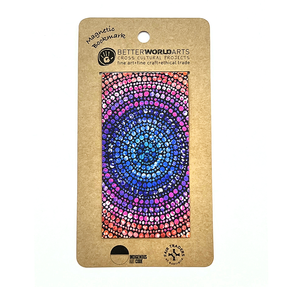 Paper Magnetic Bookmark - Folded: 10.5x5.4cm -OWI711