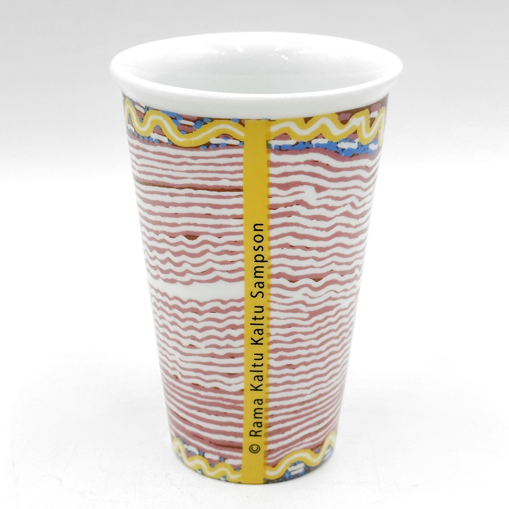 Porcelain Insulated Travel Mug - 380ml (13oz)-RSA904