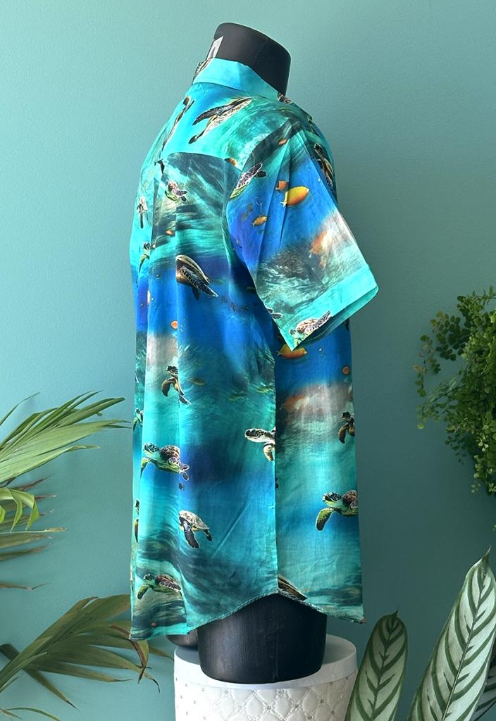 Mens Shirt - Organic Cotton Voile XXL-ECOTUR