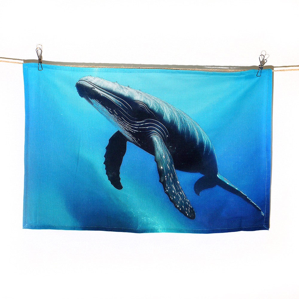 Cotton Tea Towel - Digital Print - 62.5cm x 42.5cm-ECOWHL