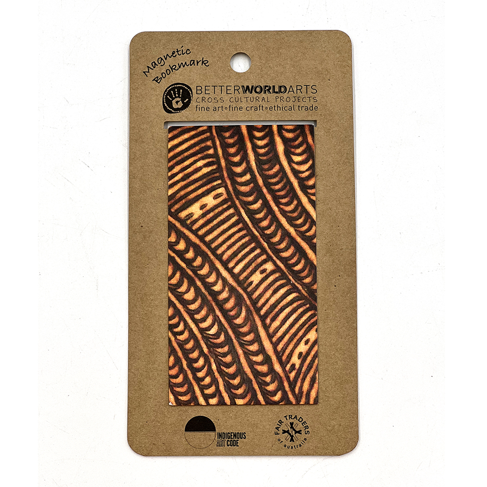 Paper Magnetic Bookmark - Folded: 10.5x5.4cm -CBU277