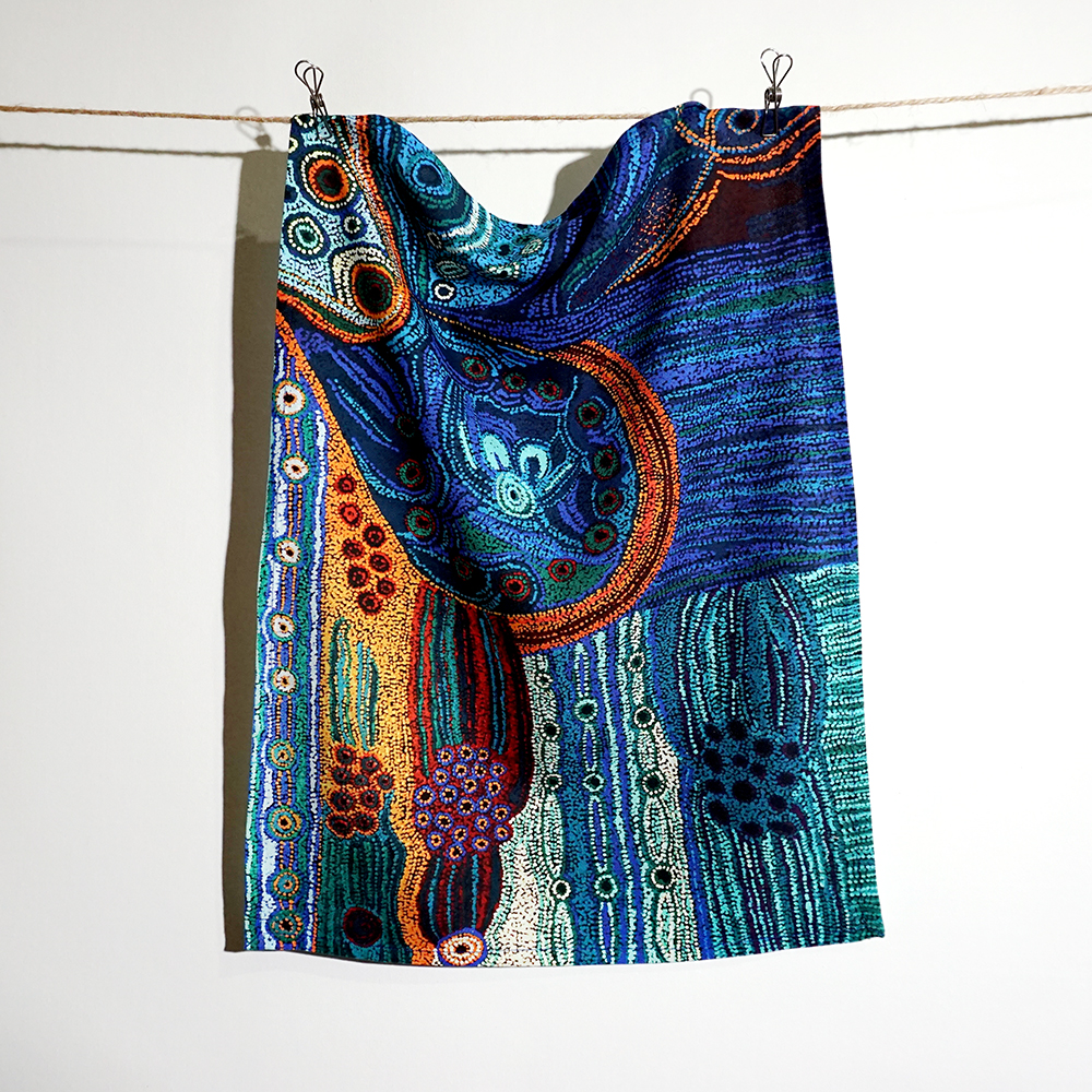Cotton Tea Towel - Digital Print - 62.5cm x 42.5cm-JWO826