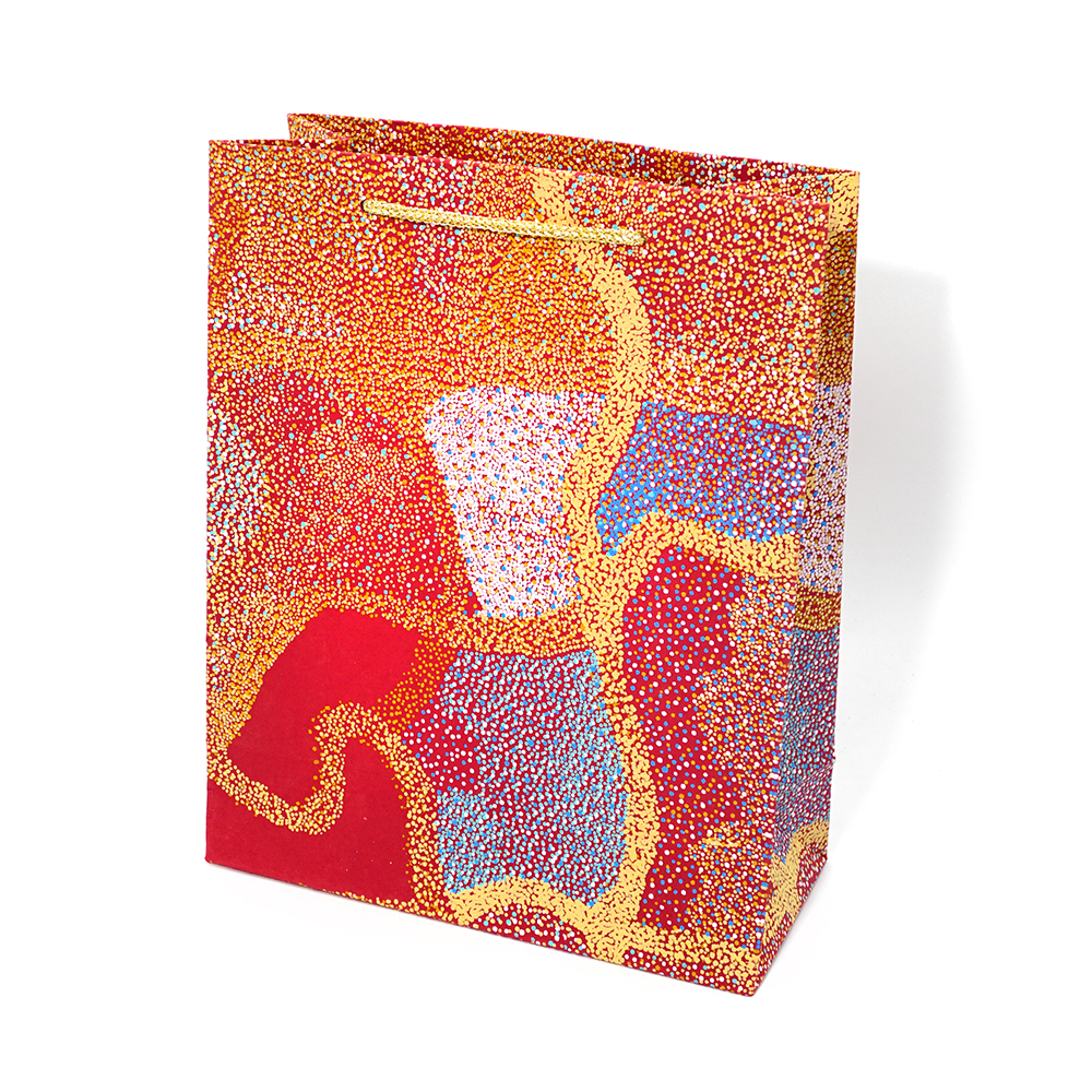Hand Made Paper Gift Bag Medium - 28x10x23cm (11x3x9in)-LBR810