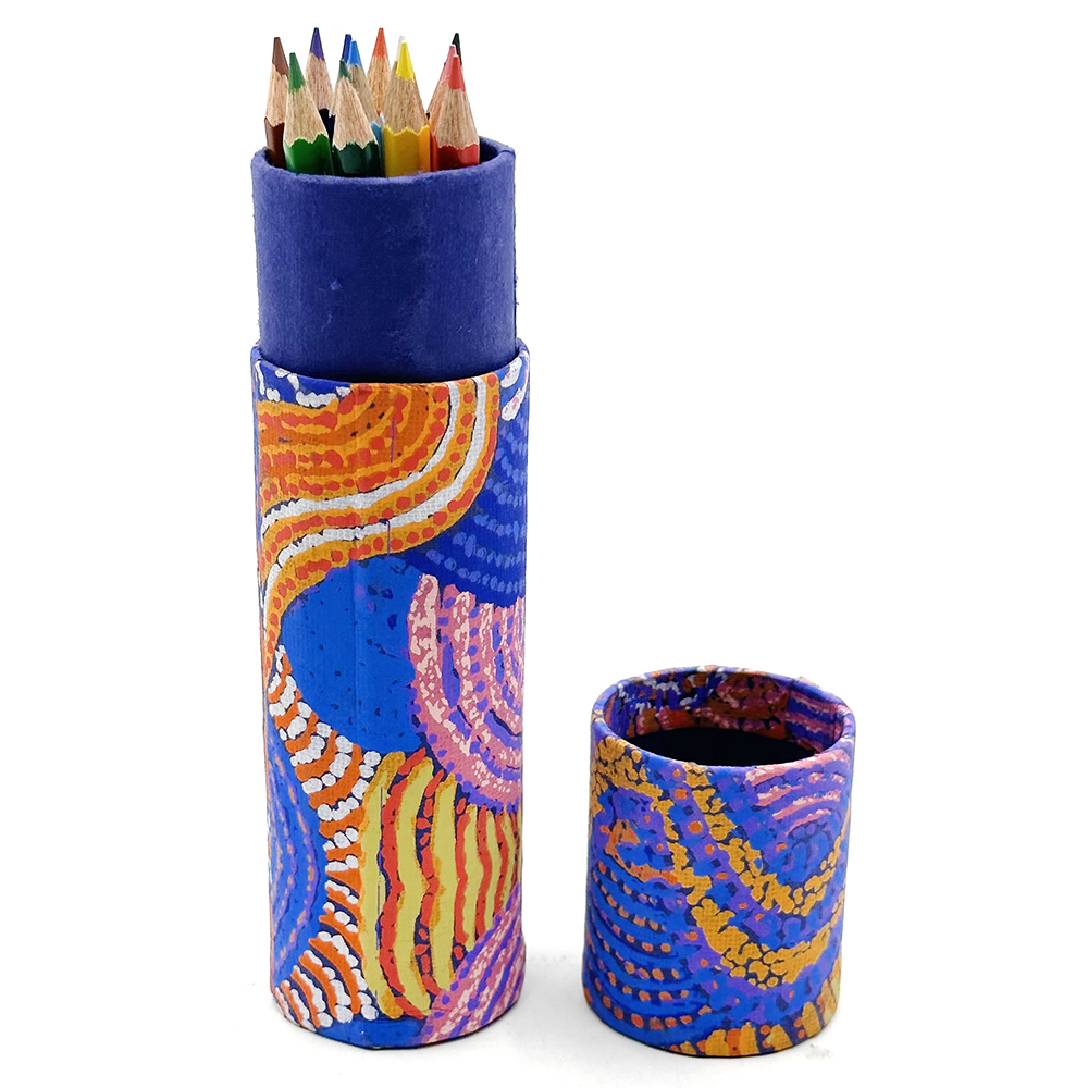 12 Coloured Pencils-18.5 x 5cm (7.3x2)-NDA802