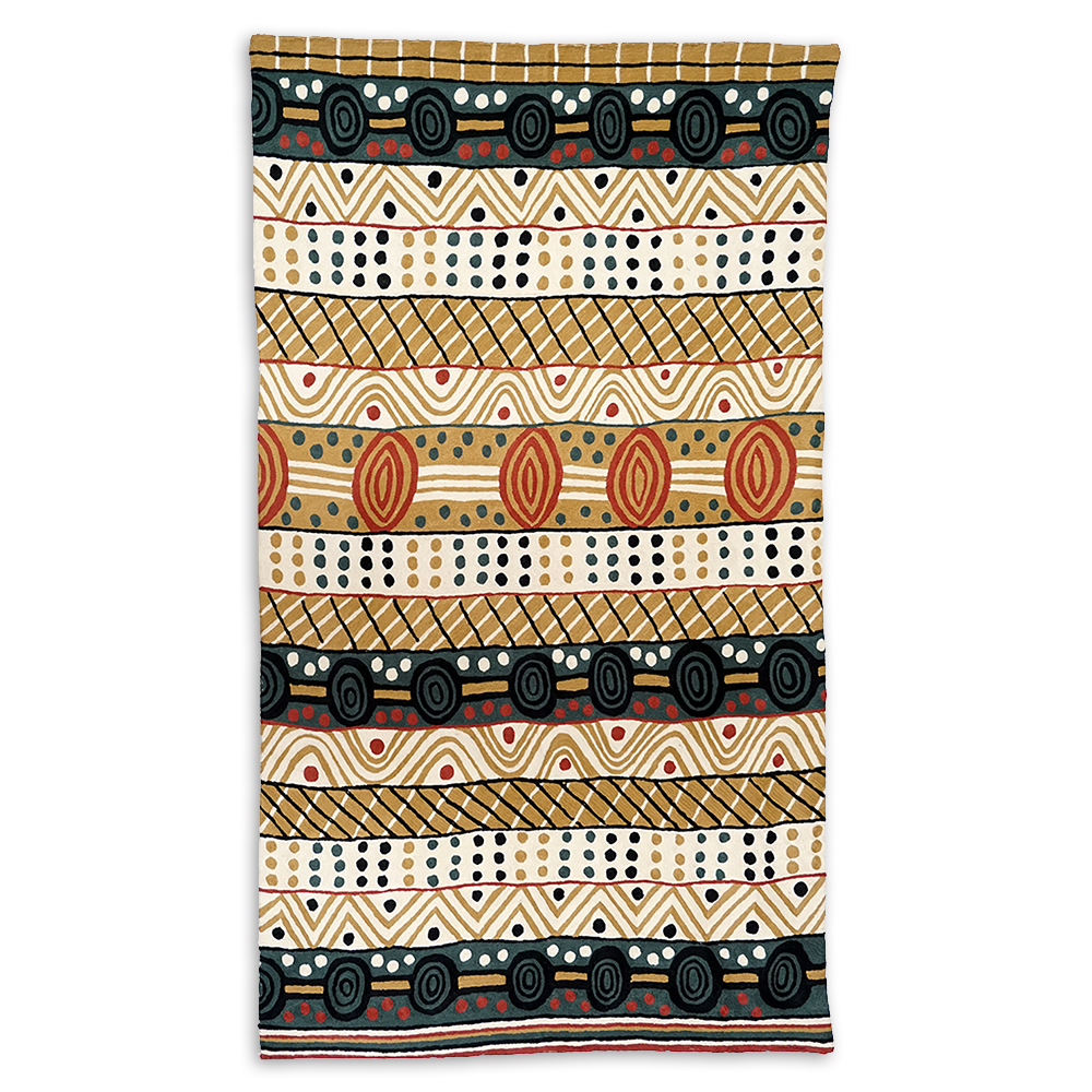 Rug Wool 3x5ft (91x152cm)-JPA145