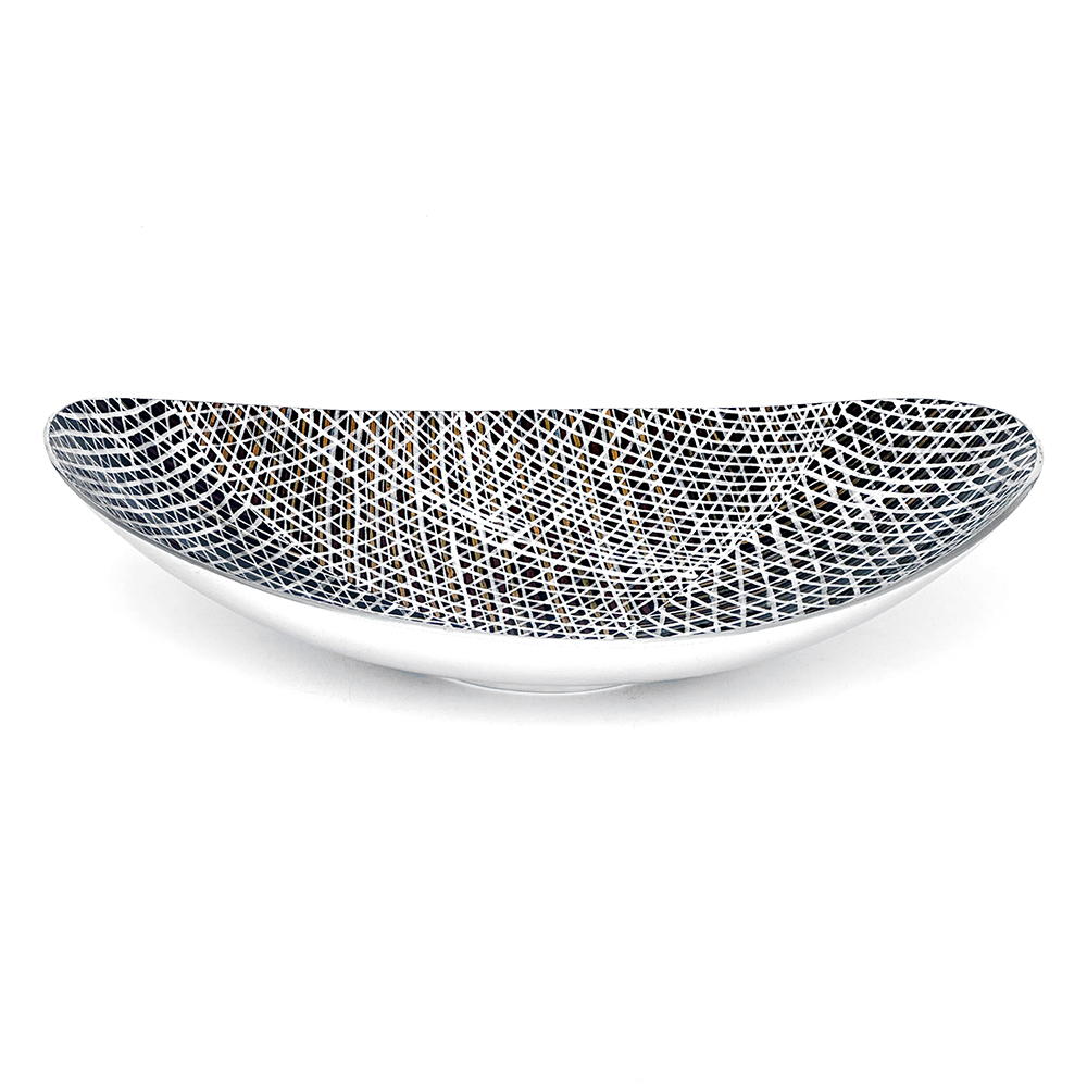 Bowl Boat Aluminium 35 x 25.5 x 7.5cm-PPU135