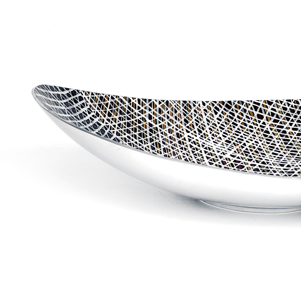 Bowl Boat Aluminium 35 x 25.5 x 7.5cm-PPU135