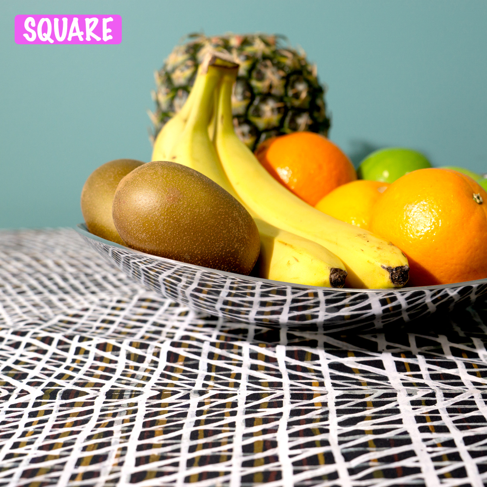 Organic Cotton Table Cloth Square 150x150cm-PPU135