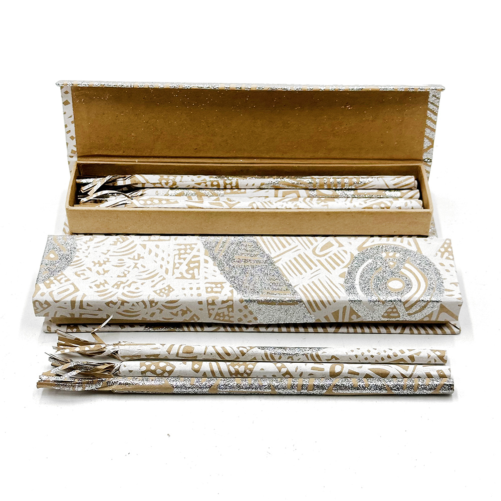 Funky Box of 10 HB Pencils - 23.5x5.5x2.5cm (9.25x2x1in)-SIT179
