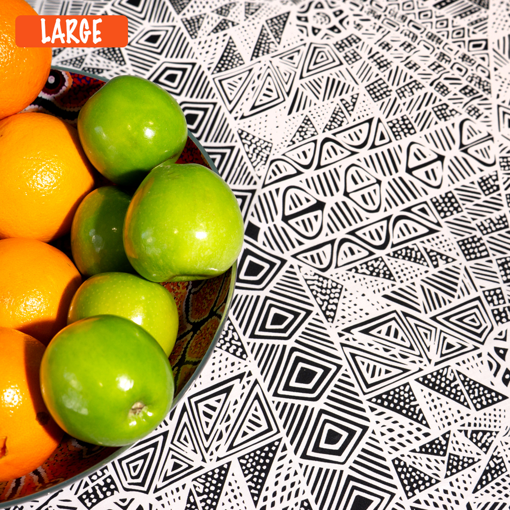 Organic Cotton Table Cloth Large 230X150CM-SIT179