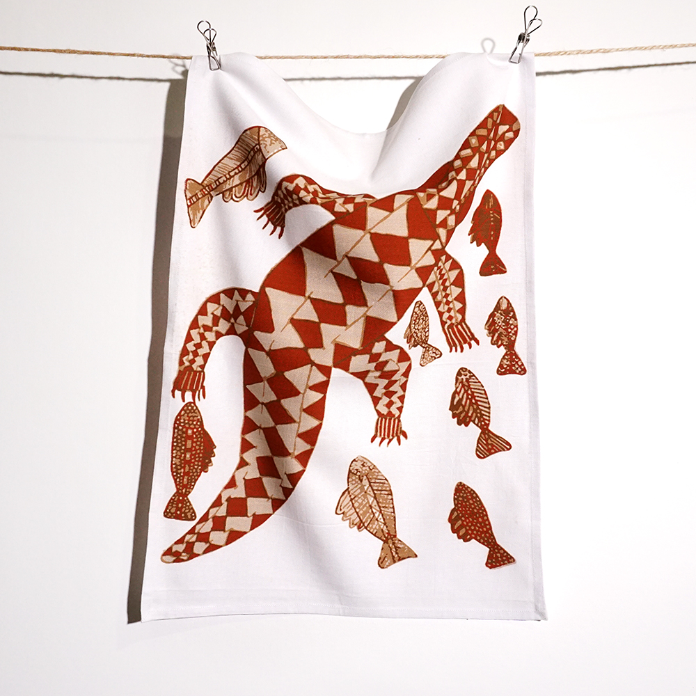 Cotton Tea Towel - Digital Print - 62.5cm x 42.5cm-SWA163