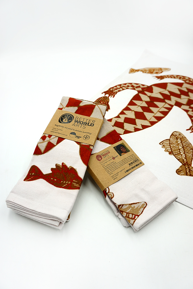 Cotton Tea Towel - Digital Print - 62.5cm x 42.5cm-SWA163