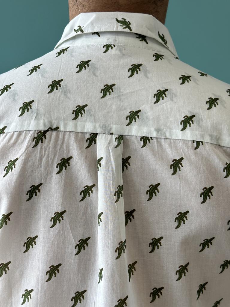 Mens Shirt - Organic Cotton Voile XL - EXTRA LARGE-SWA163