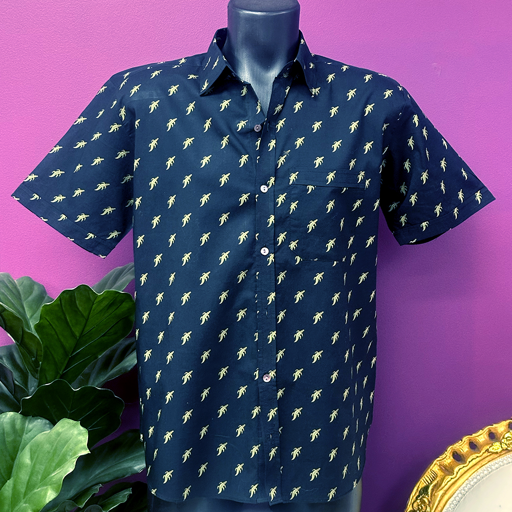 Mens Shirt - Organic Cotton Voile XXXL-SWB163