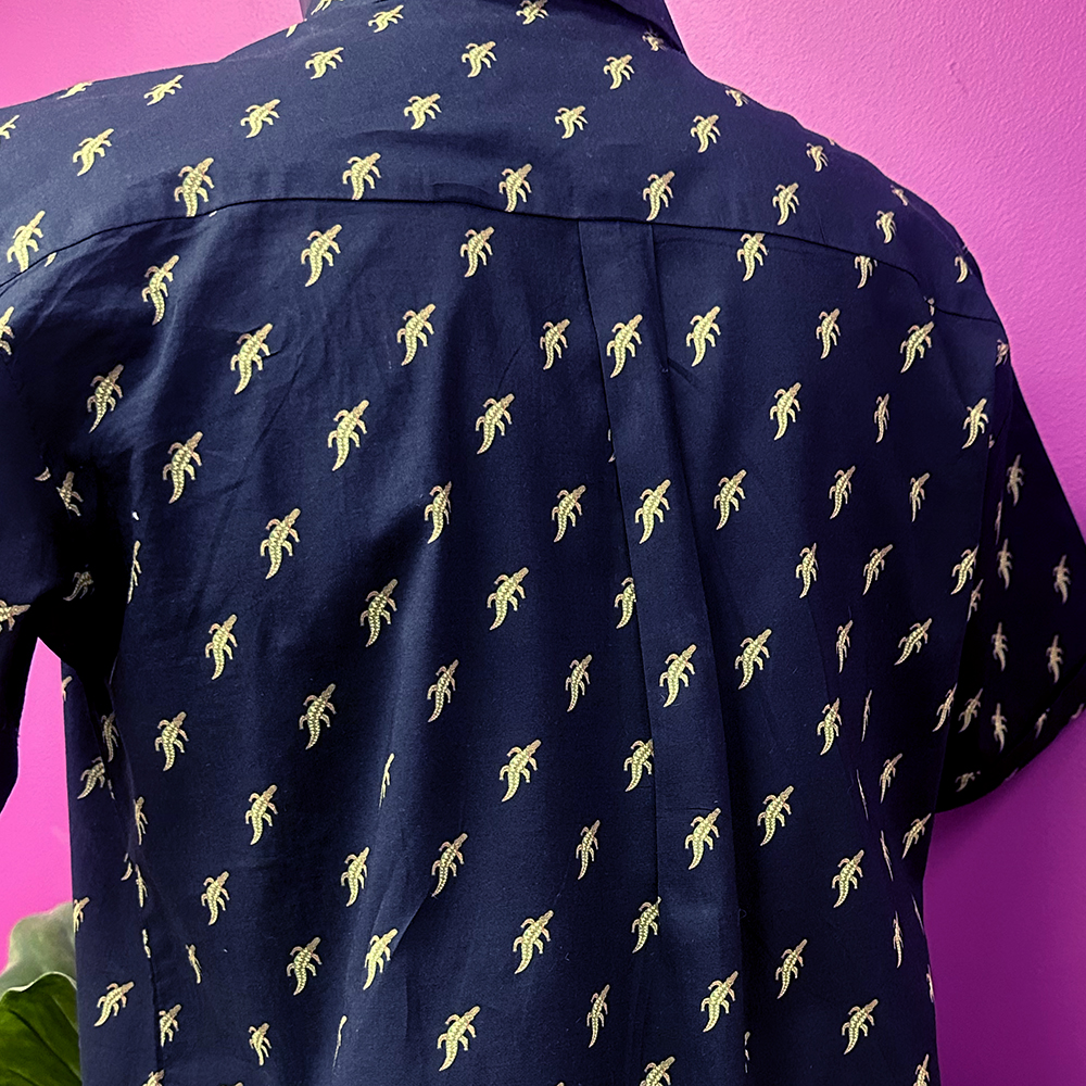 Mens Shirt - Organic Cotton Voile MEDIUM-SWB163