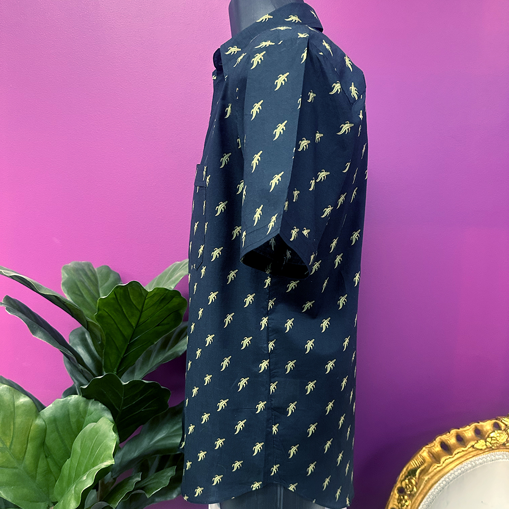 Mens Shirt - Organic Cotton Voile MEDIUM-SWB163