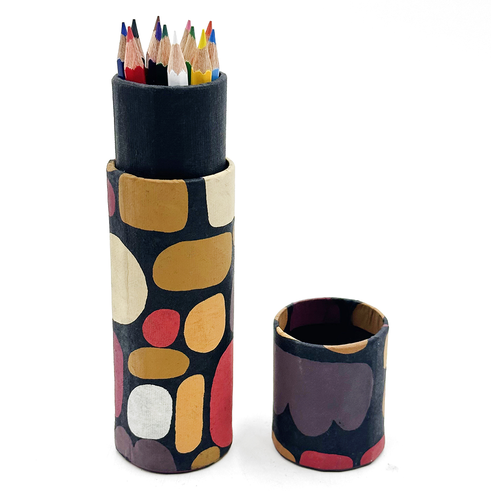 12 Coloured Pencils-18.5 x 5cm (7.3x2)-KZI324