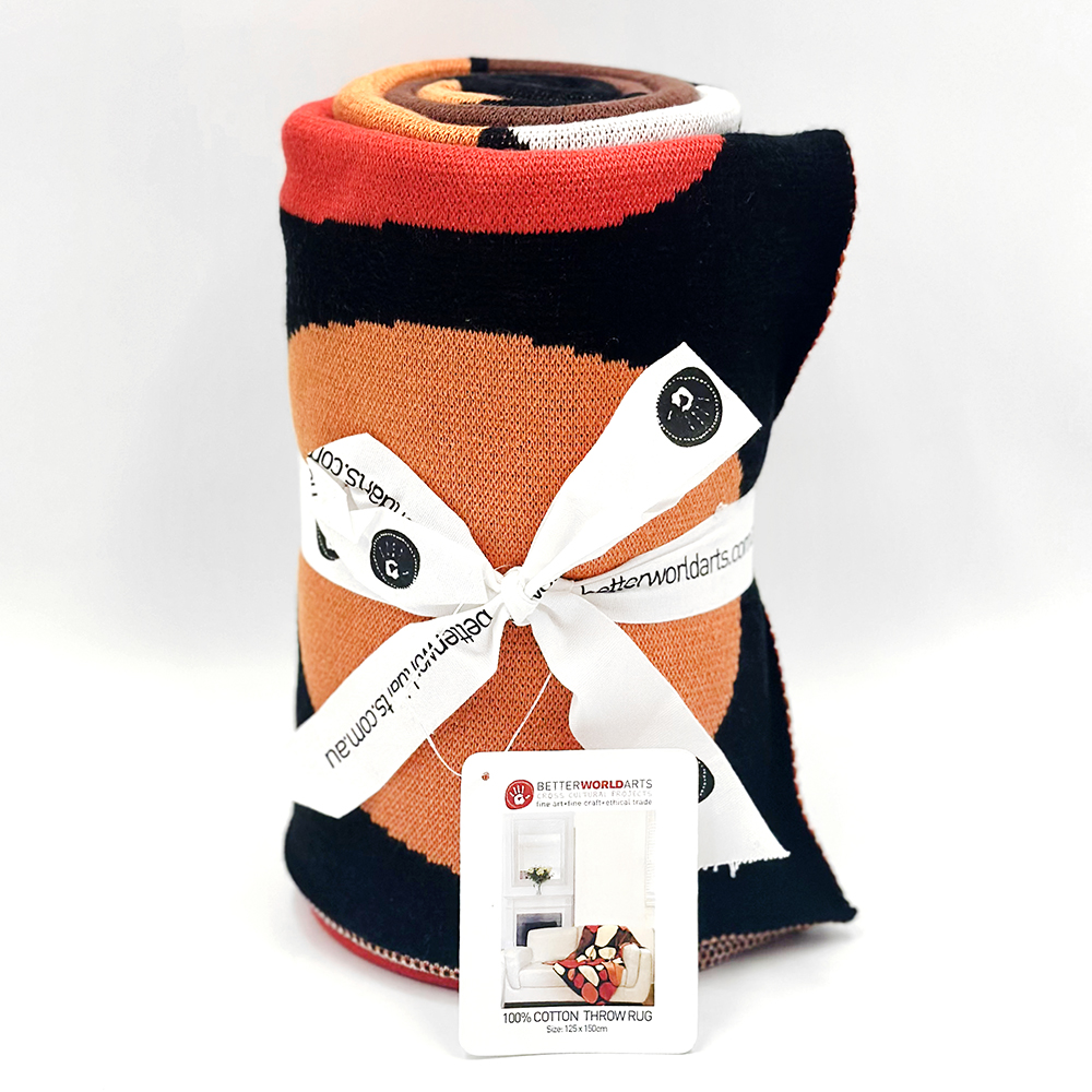 Cotton Throw - 125x150cm -KZI324