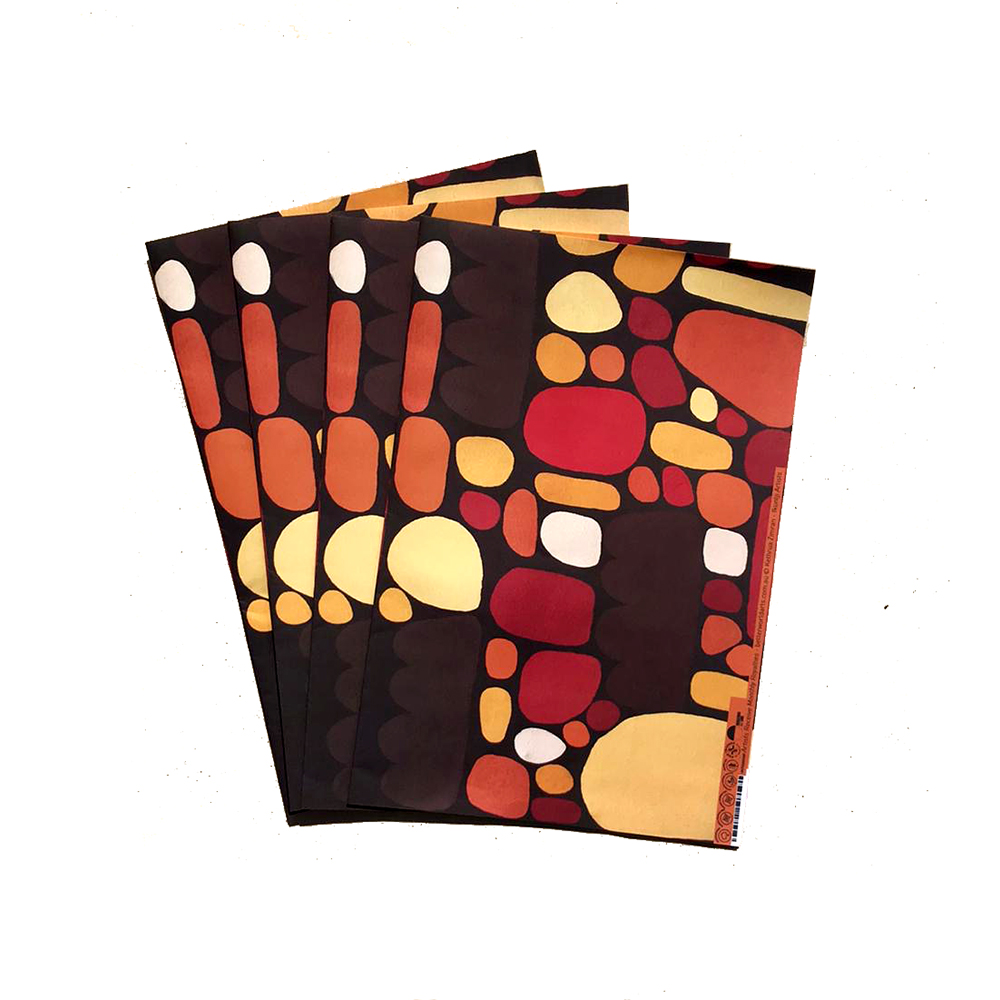 Gift Wrapping Paper 4 pcs. - 50x69cm -KZI324
