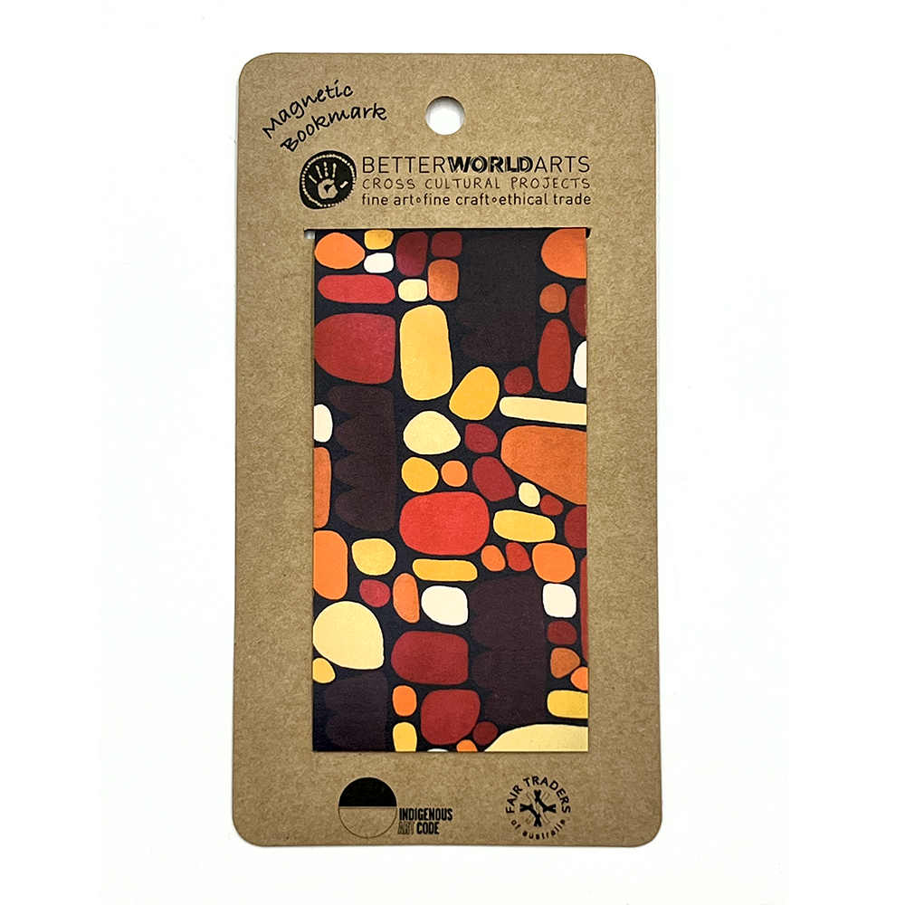 Paper Magnetic Bookmark - Folded: 10.5x5.4cm -KZI324
