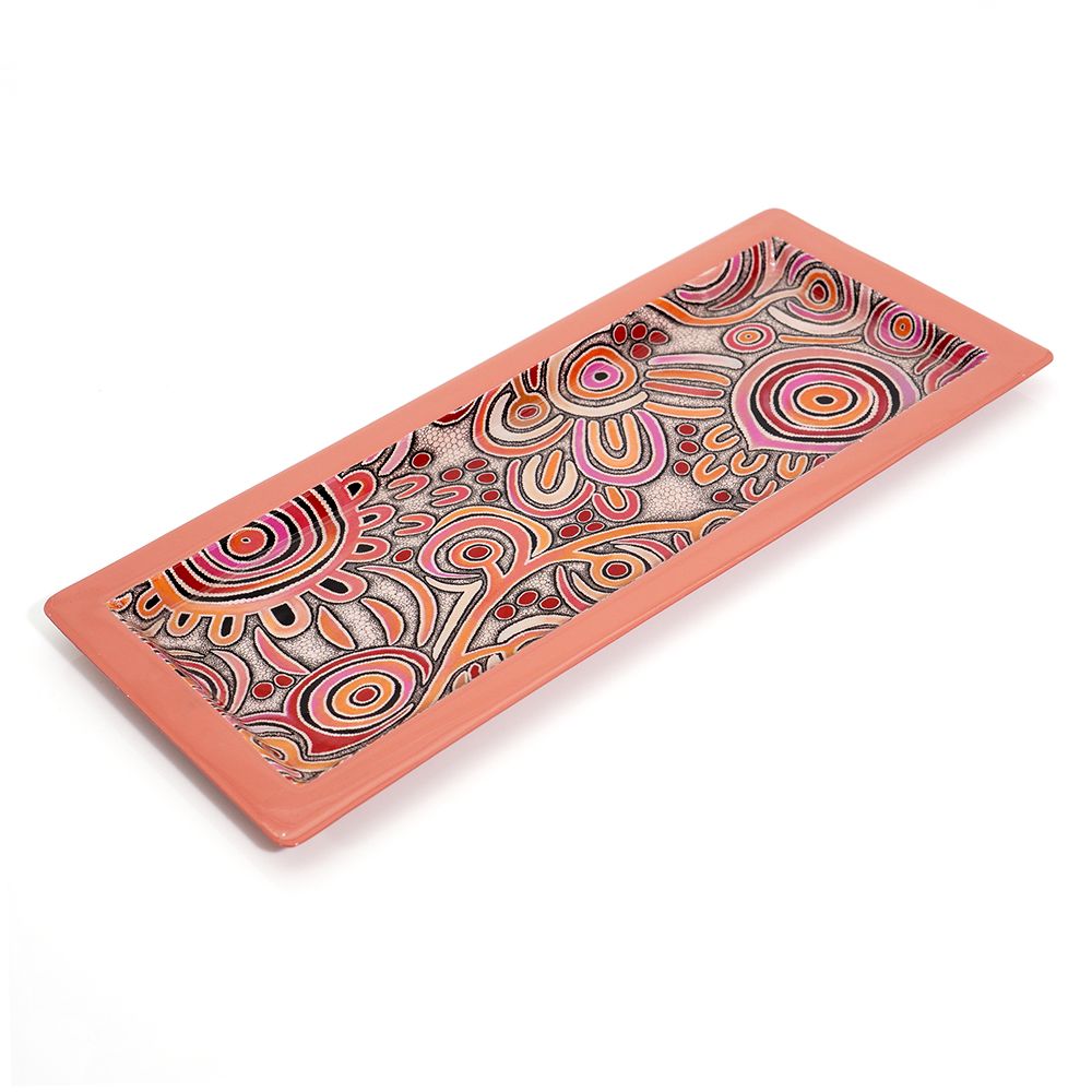 POWDER COATED LONG PLATTER - 35.5 x 12.5cm-BGD785