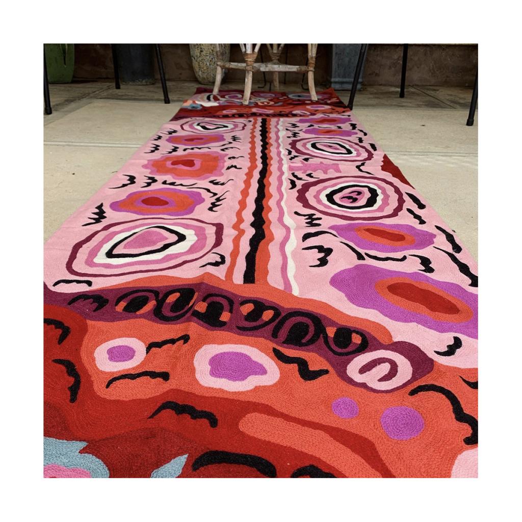 Rug Wool Runner 10x2.5ft (76 x 304 cm)-AAD999