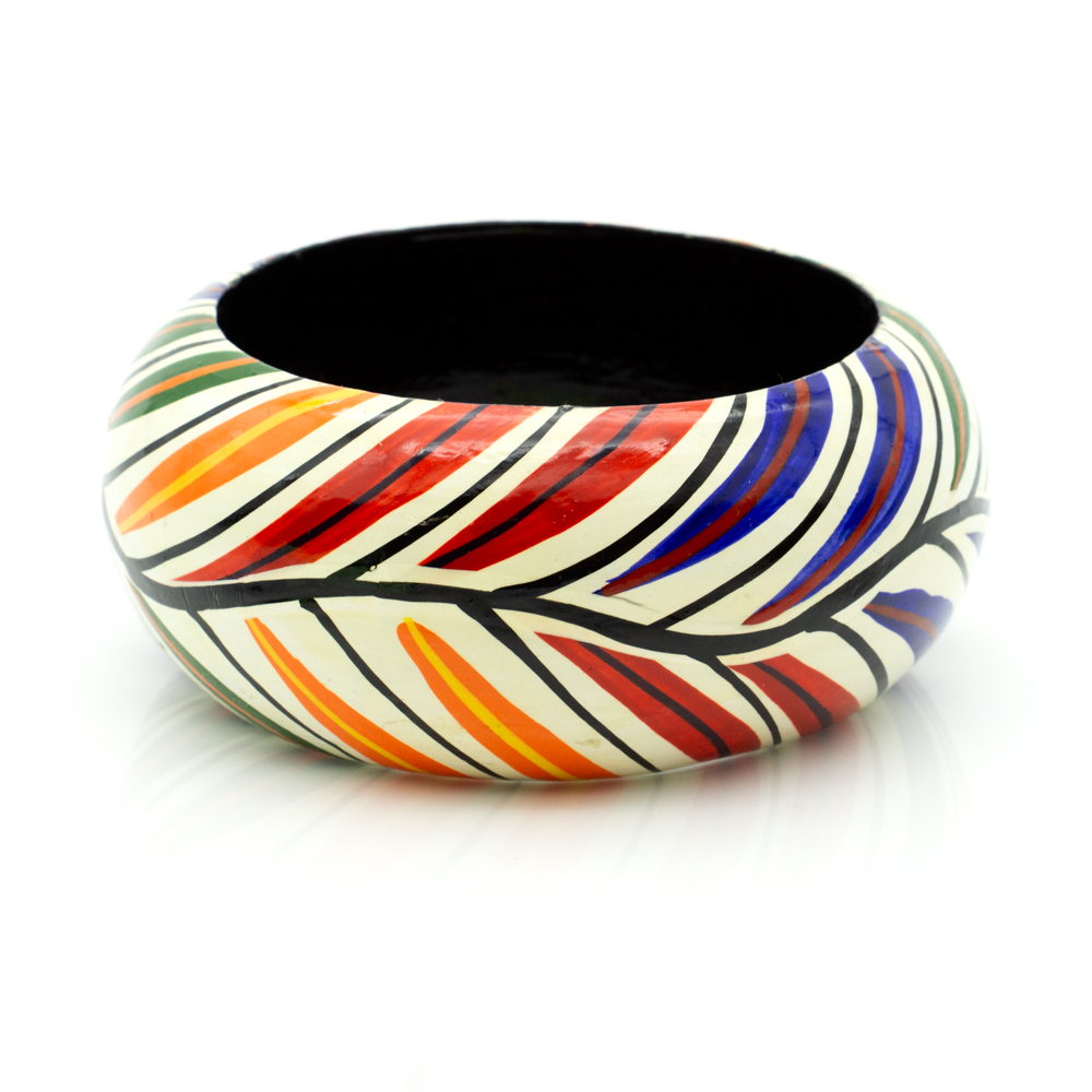 Bangle- Diam :61/71 cm, Width: 4cm-BLE611