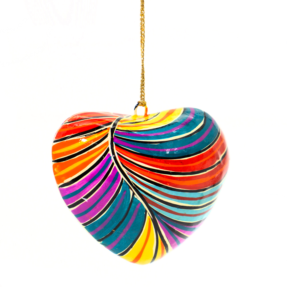 Decorative Heart 7.6cm -BLE611