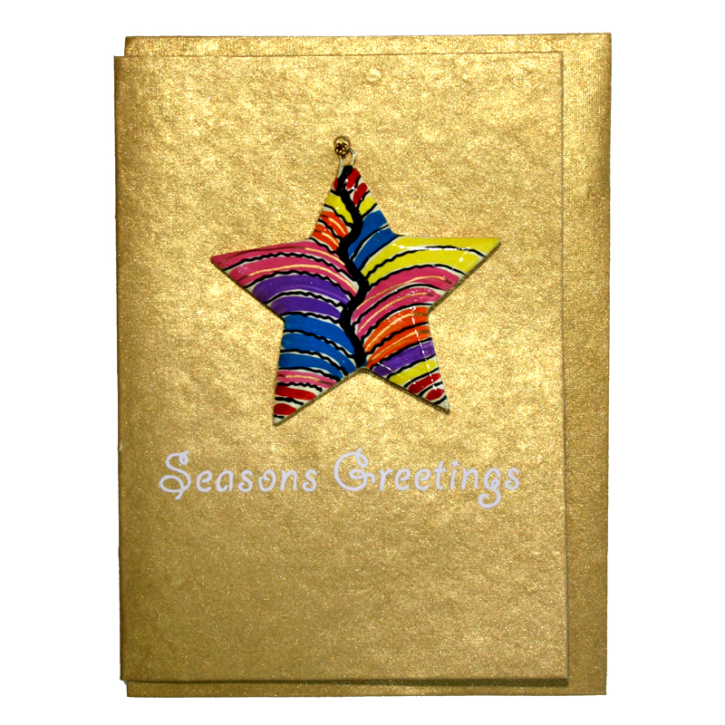 Star Card- 17.5x12.5cm-BLE638