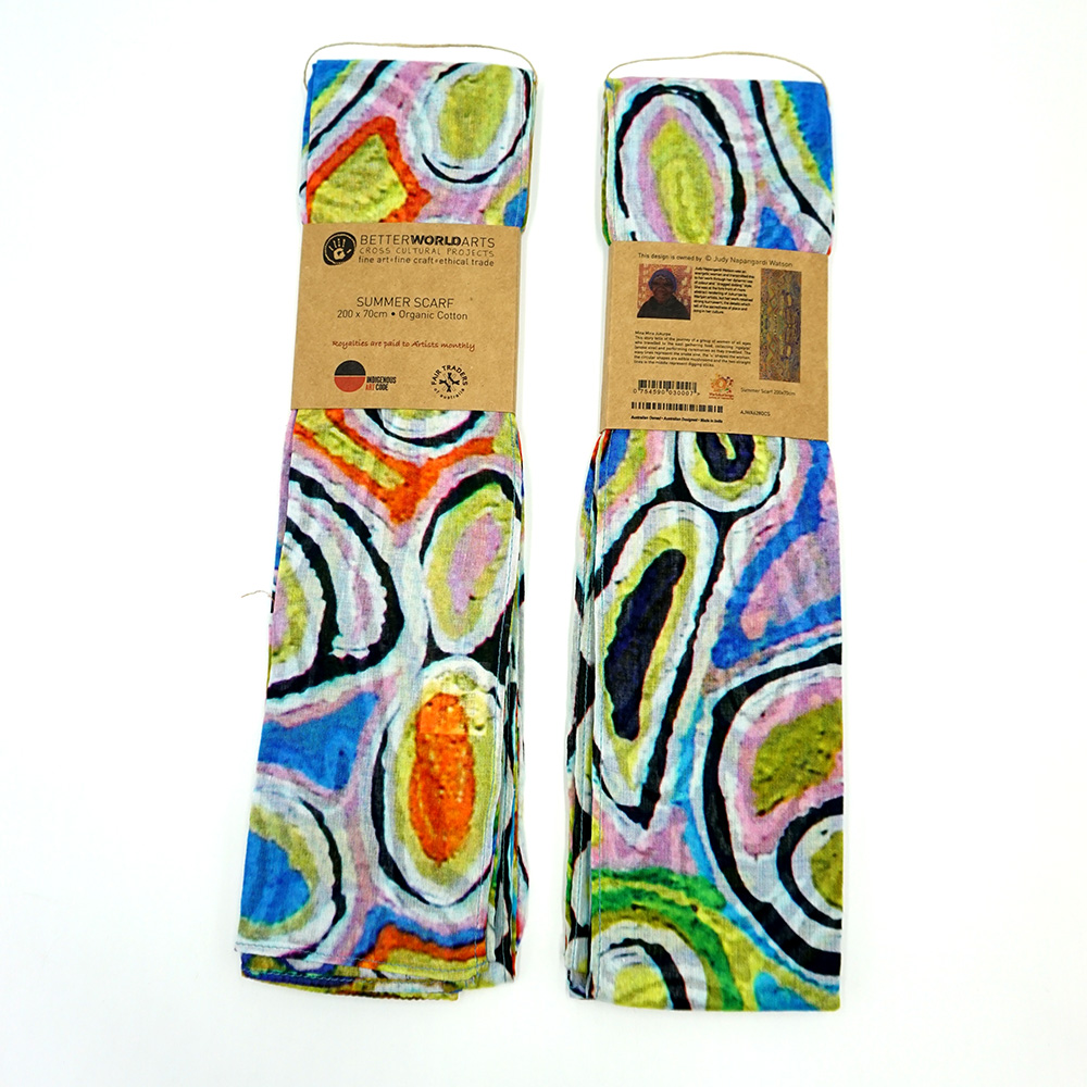 Organic Cotton Scarf - 200x70cm-JWA628