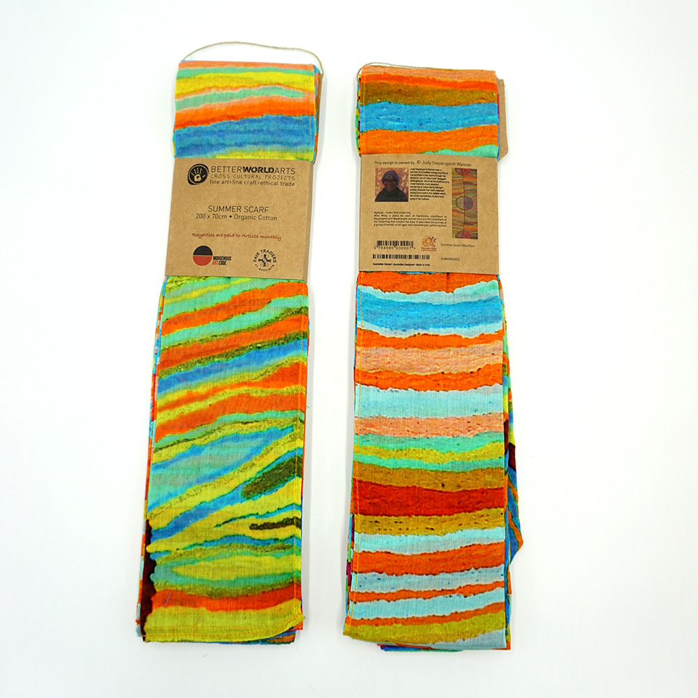 Organic Cotton Scarf - 200x70cm-JWA696