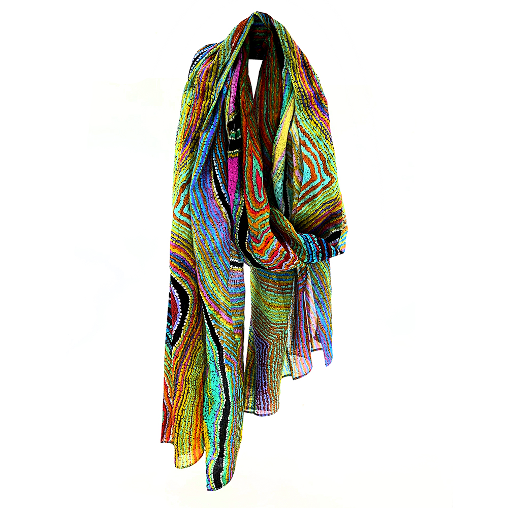 Organic Cotton Scarf - 200x70cm-LWA624