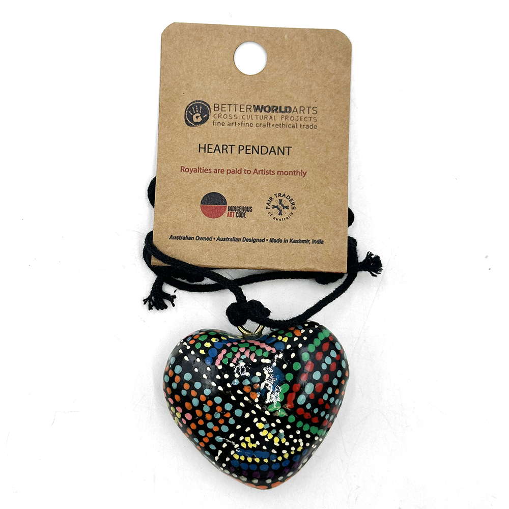 Heart Pendant 5x5cm-LWA624