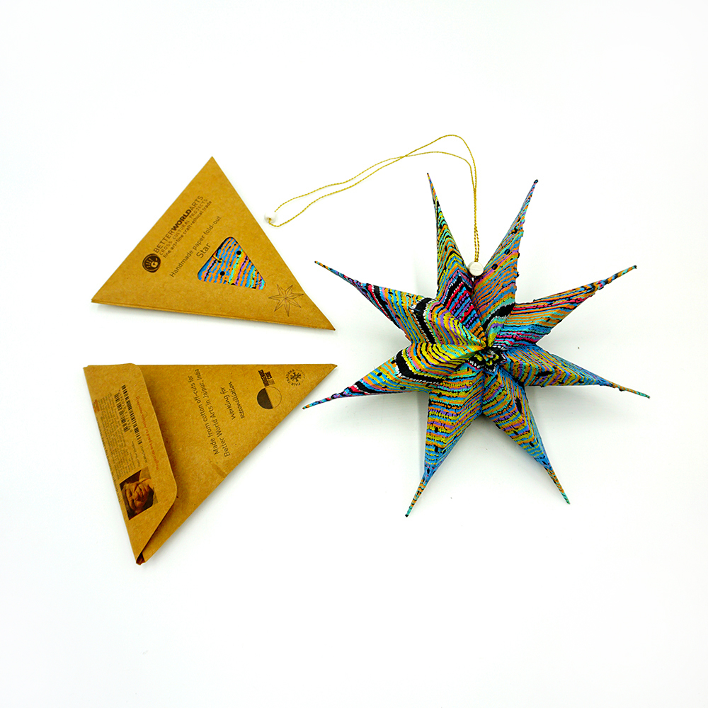 Paper Star 20x20cm (7.9x7.9in)-LWA624