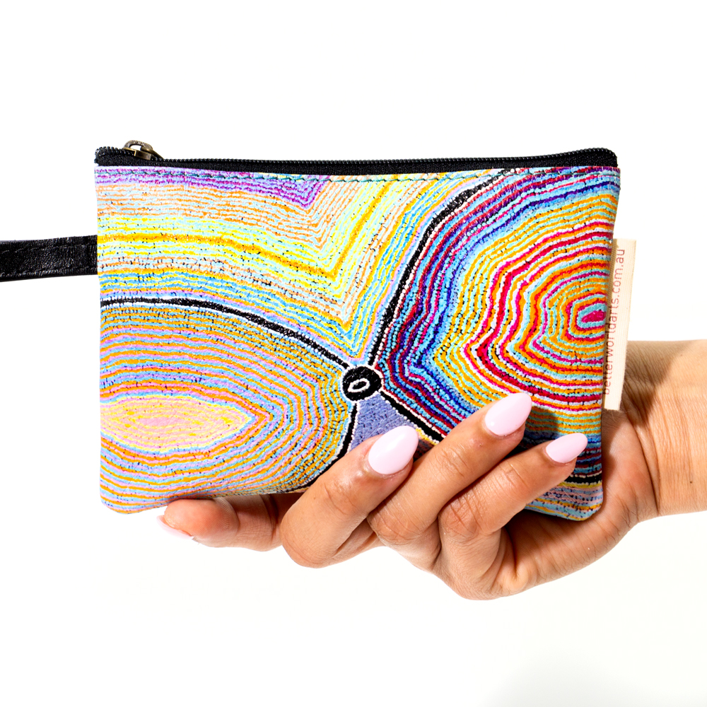 Printed Tiny Cosmetic Leather -16.5x10.5cm- LWA624