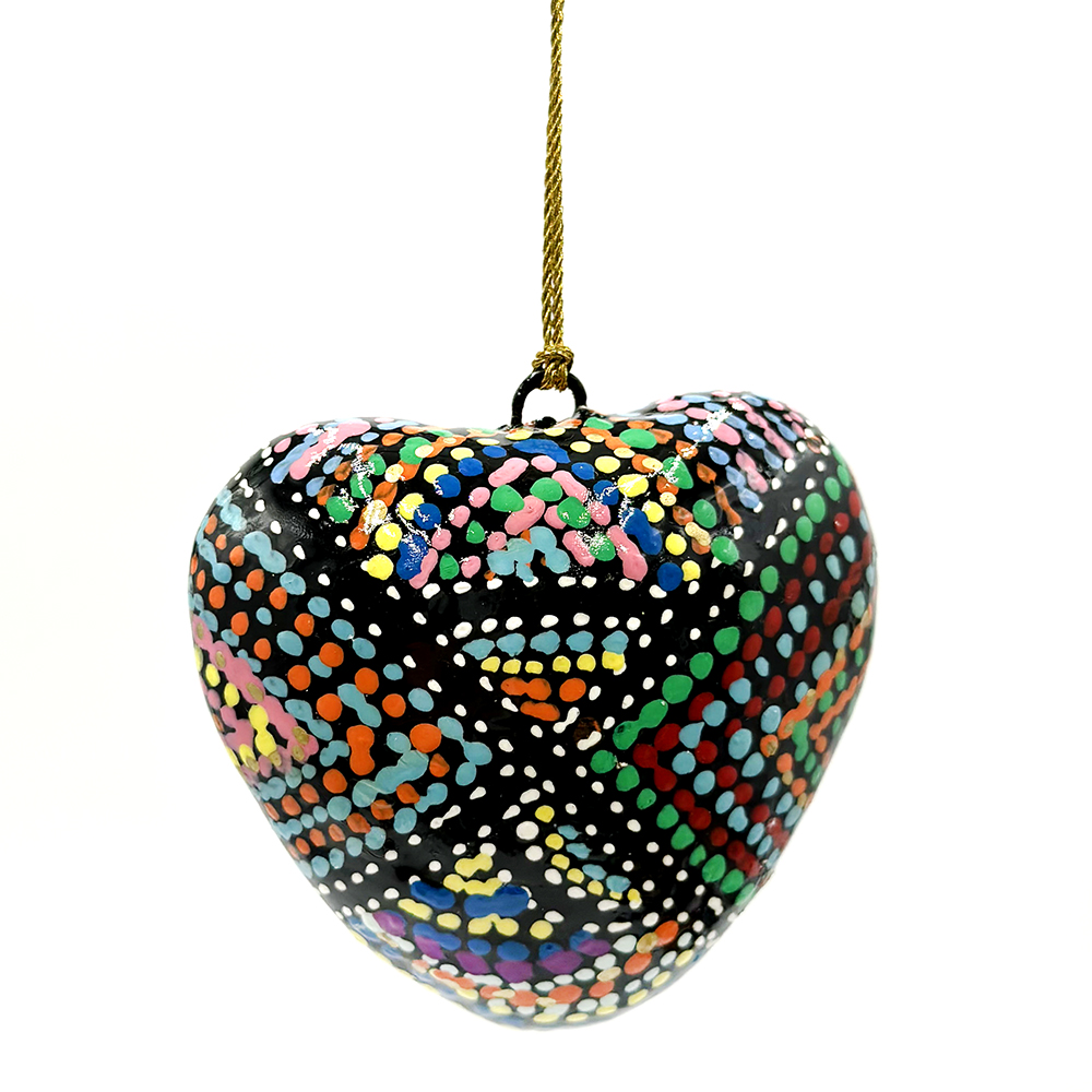 Decorative Heart 7.6cm -LWA624