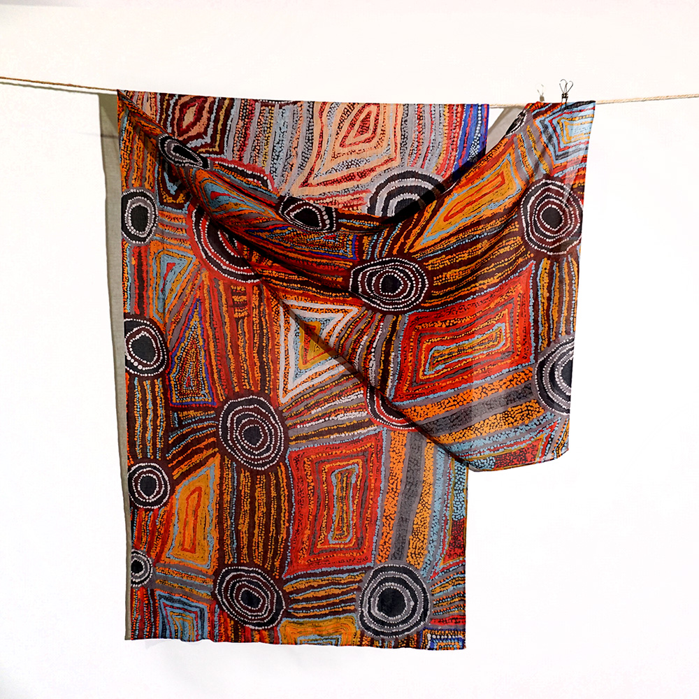 Organic Cotton Scarf - 200x70cm-MAB665