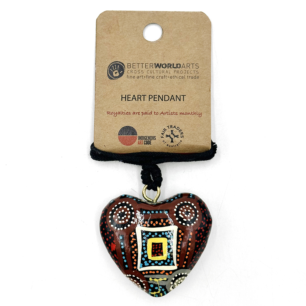 Heart Pendant 5x5cm-MAB665