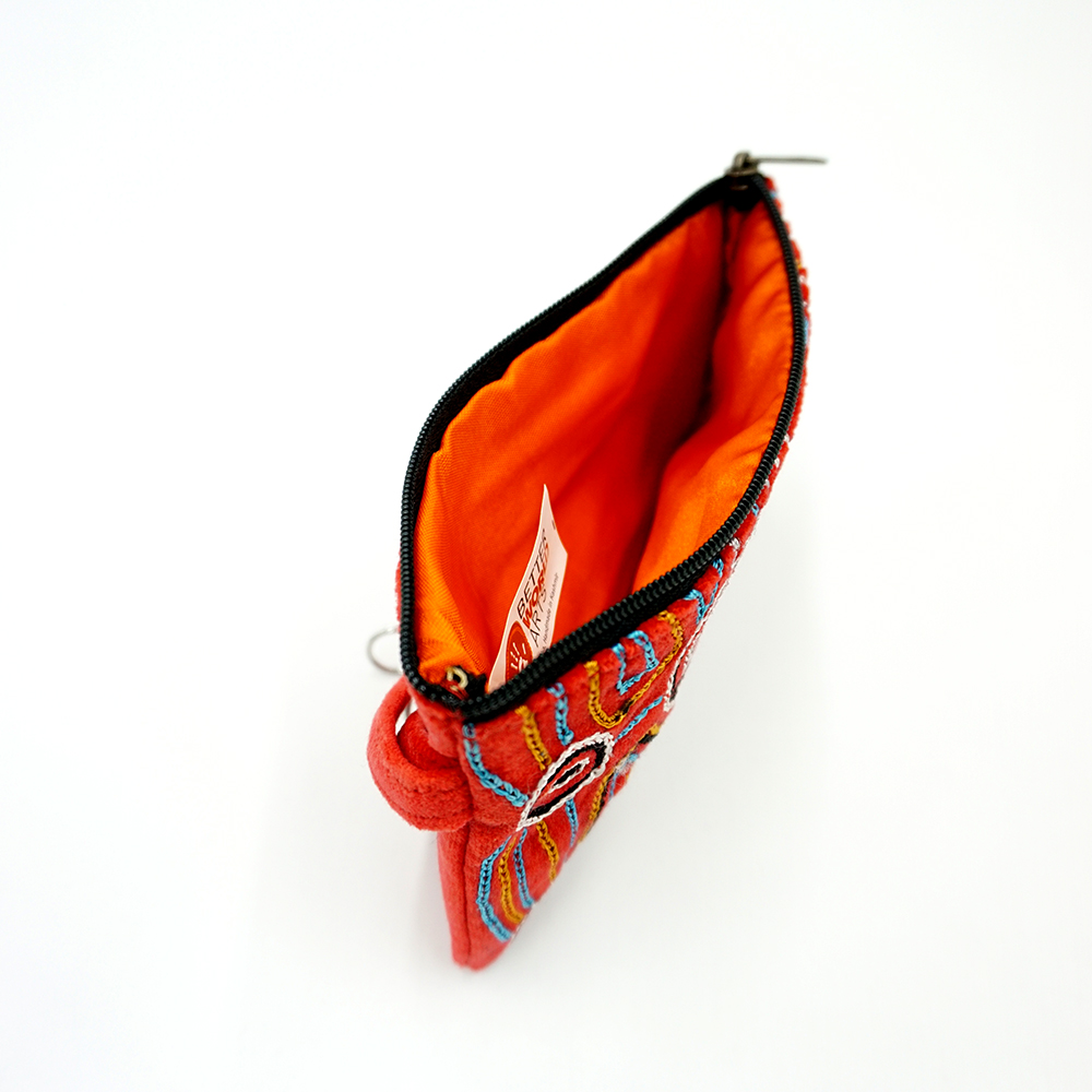 Tiny Cosmetic Bag Velvet - 16.5x10.5cm-MAB665