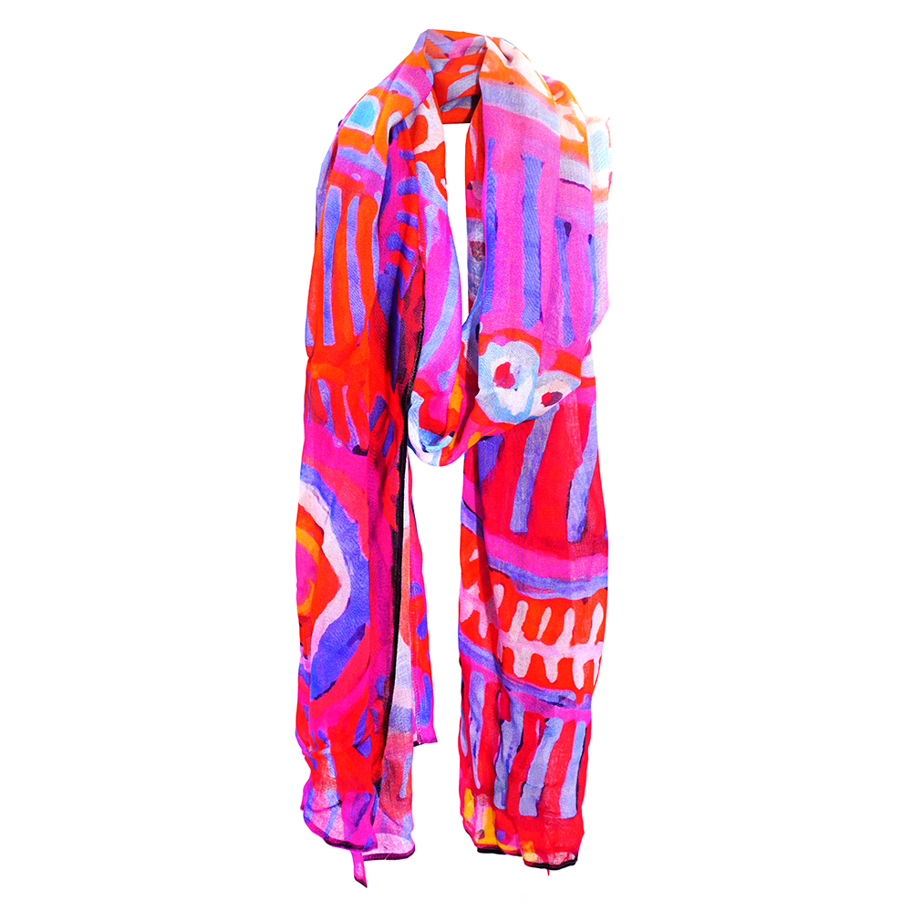 Organic Cotton Scarf - 200x70cm-MNM600