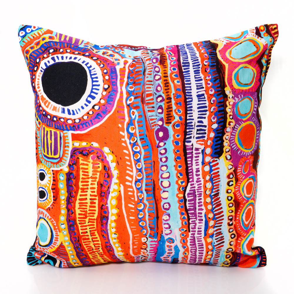 Canvas Cushion Cover Digital 40cm (16in)-MNM619