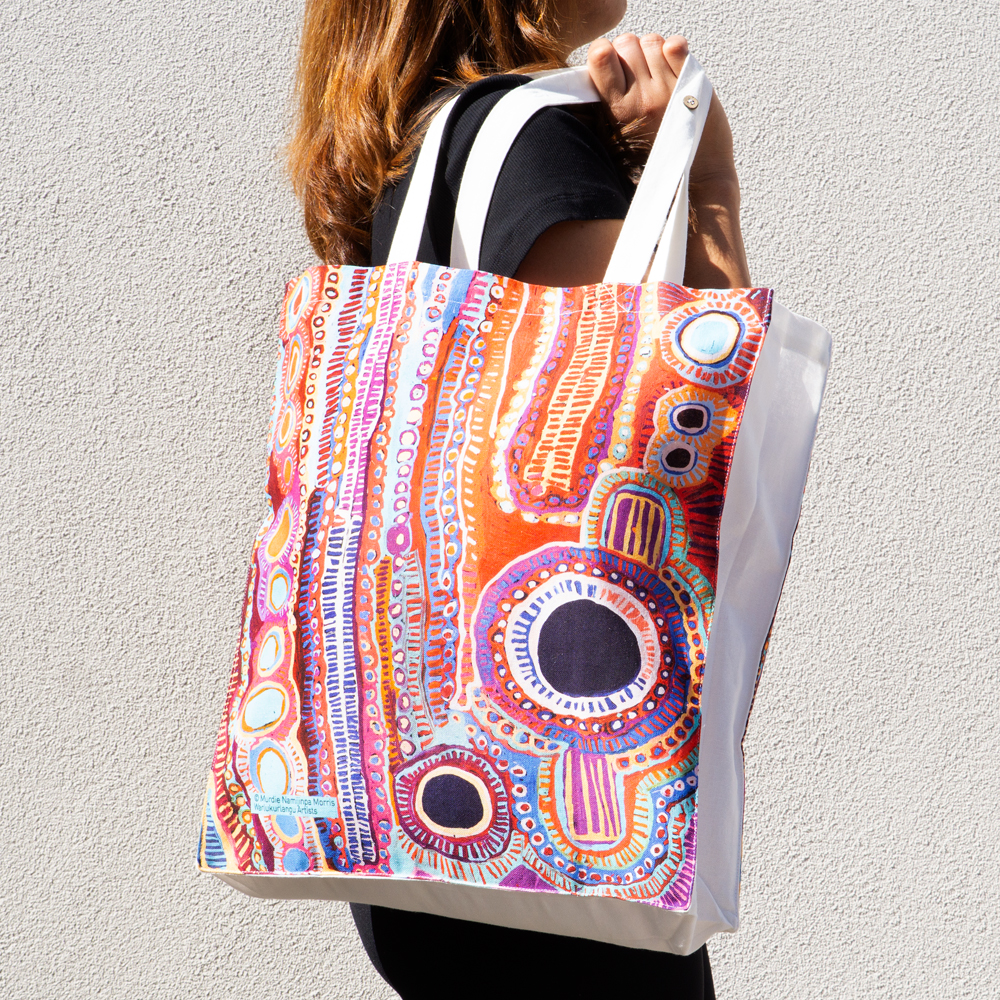 Digital Foldable Cotton Bag - 34.5x41x7cm-MNM619