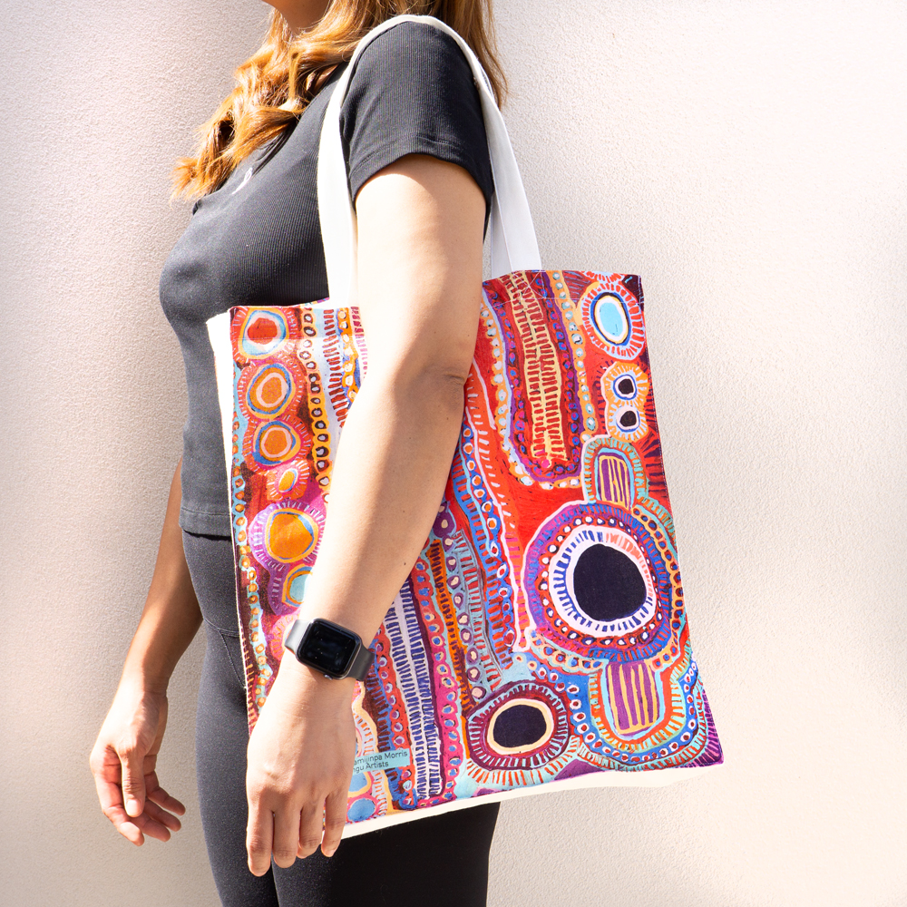 Digital Foldable Cotton Bag - 34.5x41x7cm-MNM619