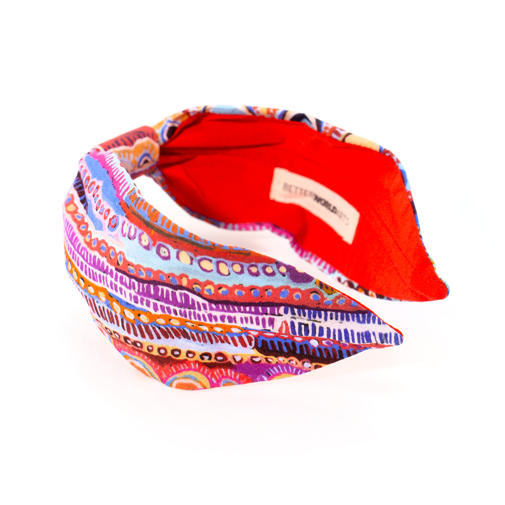 Headband - Organic Cotton Satin-MNM619